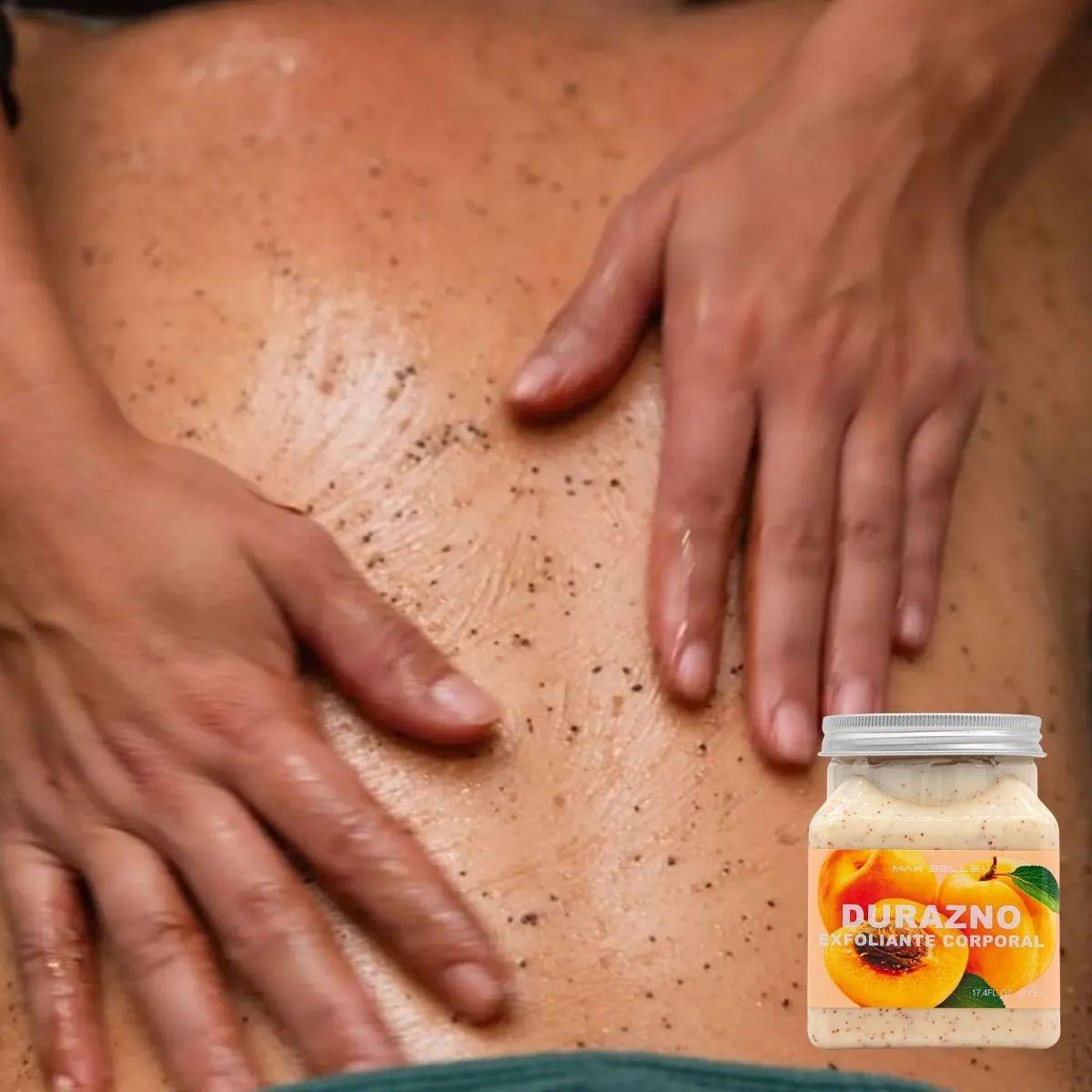 SET 2 EXFOLIANTES CORPORAL DURAZNO TODO TIPO DE PIEL  LAU-8