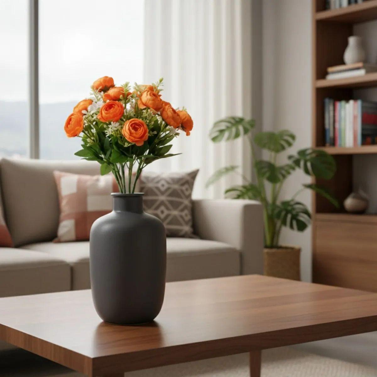 Set 3 Ramo Flores Silvestres Frescura Artificial Adorno Jhn-8