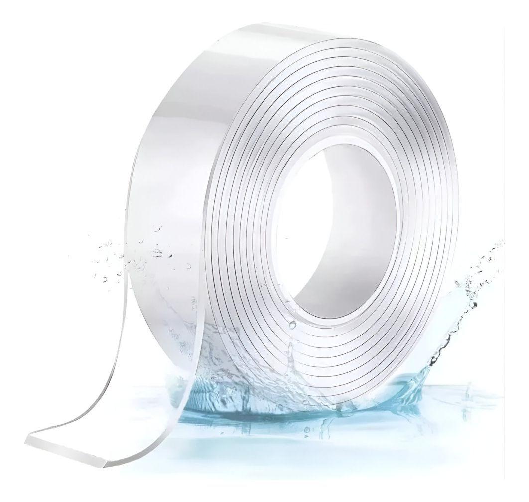 Set 3 Cinta Multiusos Adhesiva Gel Doble Cara 30mm Jhn-1