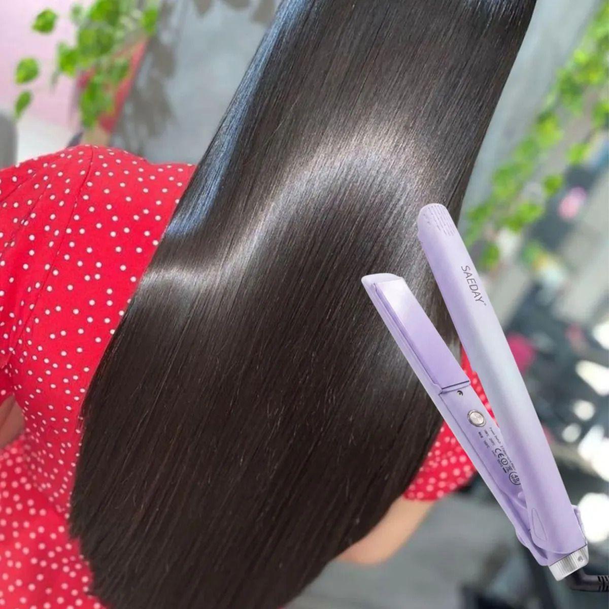 Plancha Cabello Profesional Alisadora Cable Giratorio ALJ-2