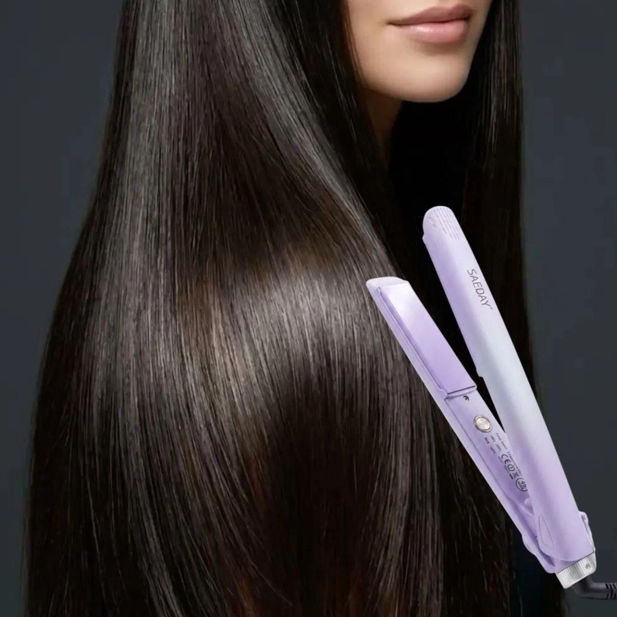 Plancha Cabello Profesional Alisadora Cable Giratorio ALJ-4