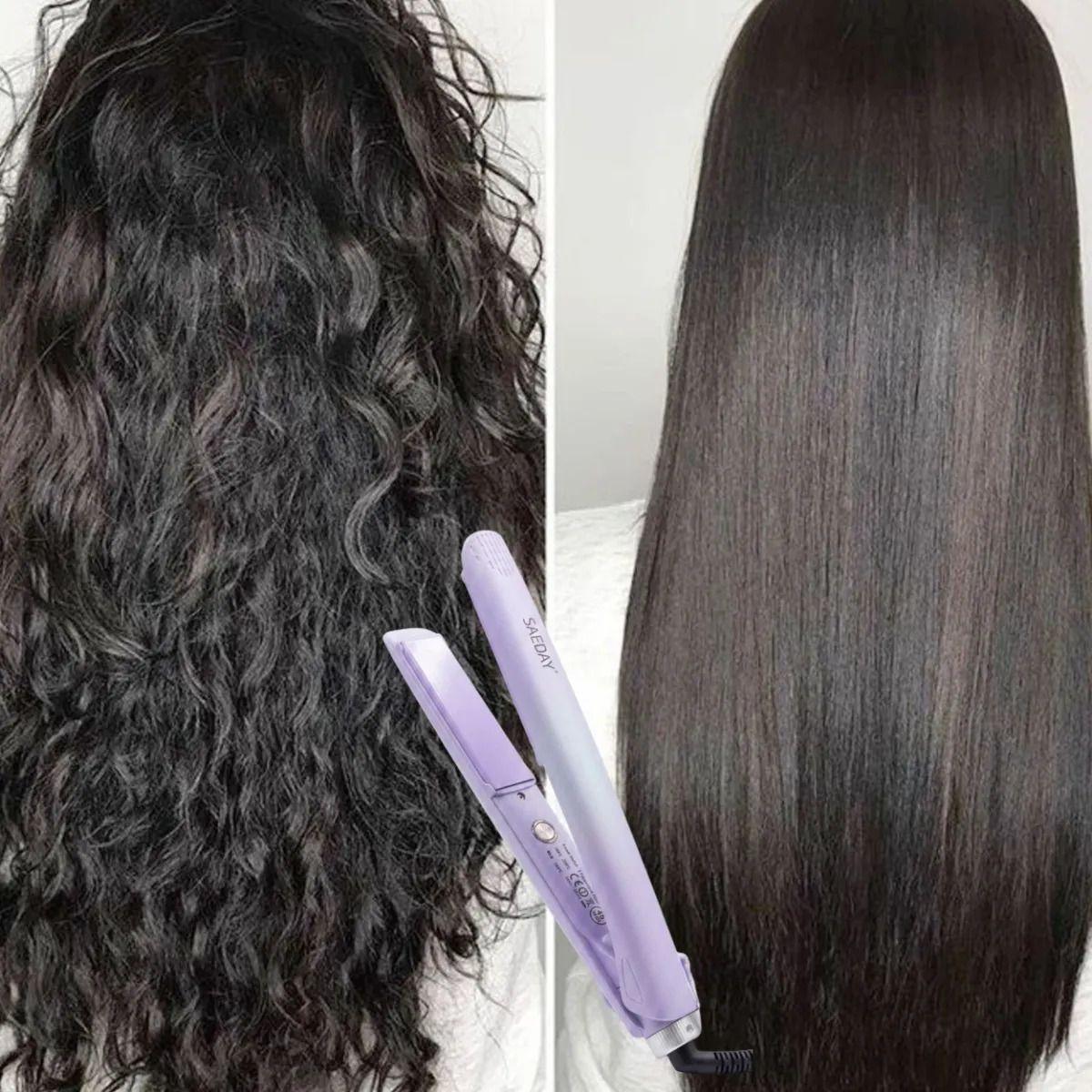 Plancha Cabello Profesional Alisadora Cable Giratorio ALJ-7