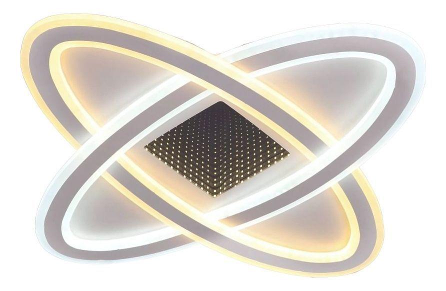 Lámpara Techo Decorativa LED Óvalos Efecto 3D Jhn-1