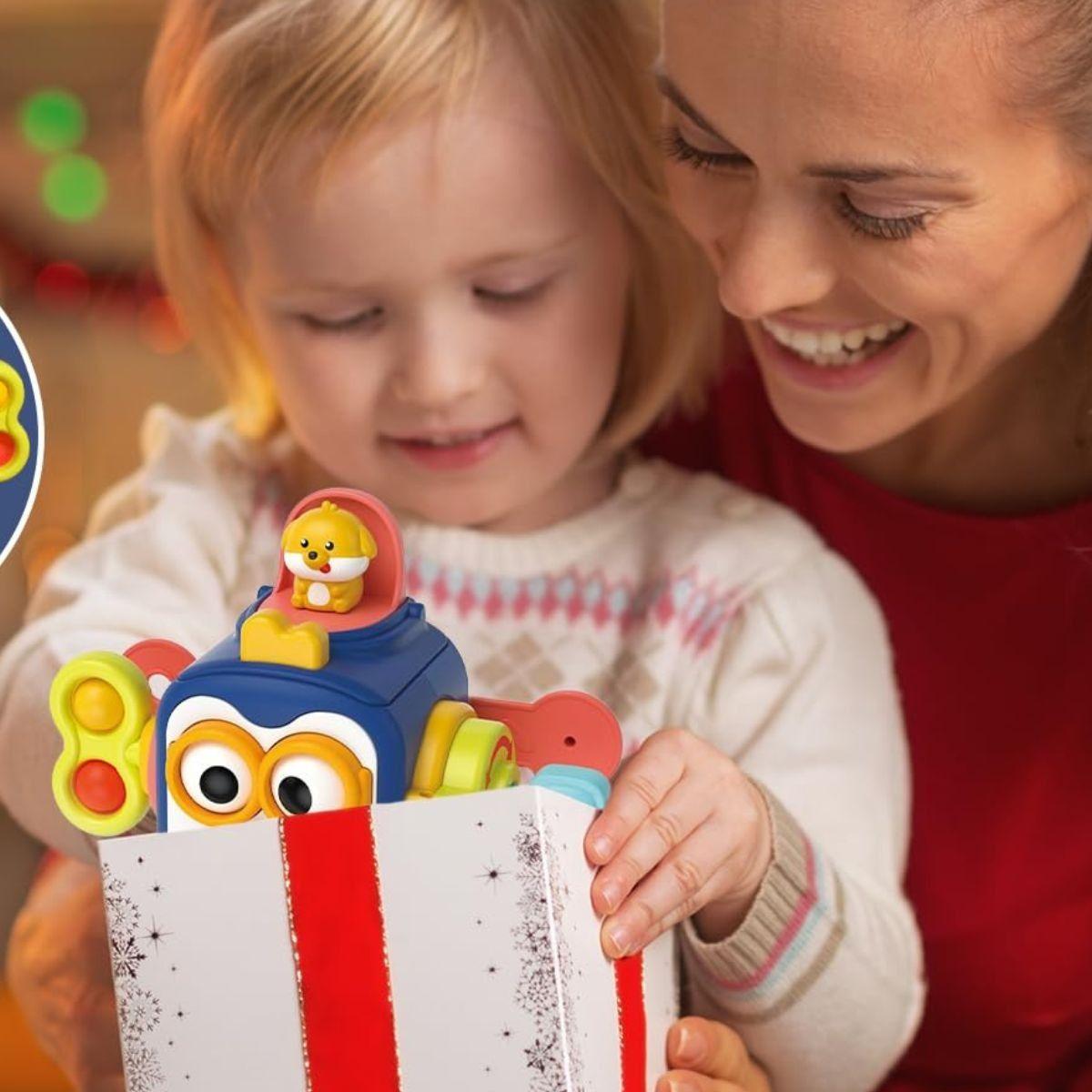 CUBO DIDACTICO JUGUETE SENSORIAL 6EN1 EDUCATIVO BEBE LAU-1