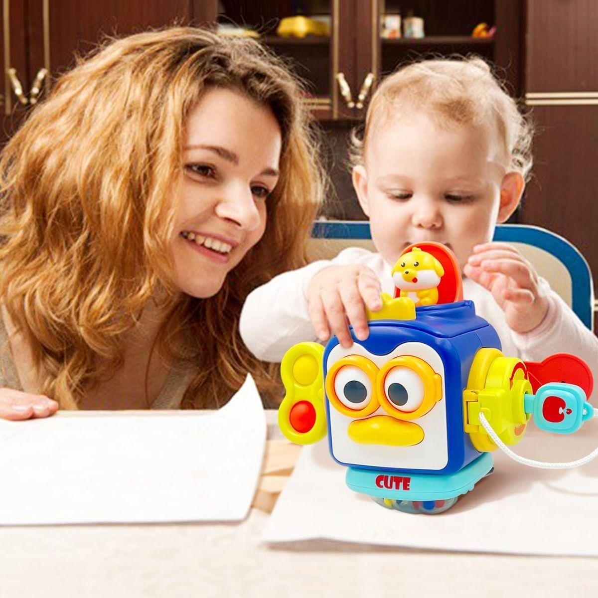 CUBO DIDACTICO JUGUETE SENSORIAL 6EN1 EDUCATIVO BEBE LAU-6