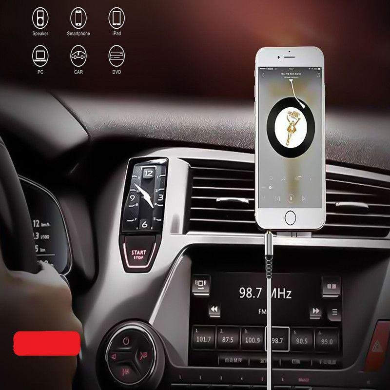 Set 8 Cable Audio Auxiliar Musica Telefono Tablet  Lau-7