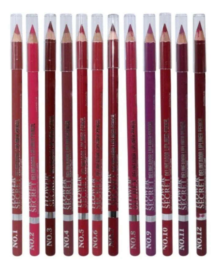 Paq 36 Lápices Delineadores Labiales Textura Cremosa ALJ-2