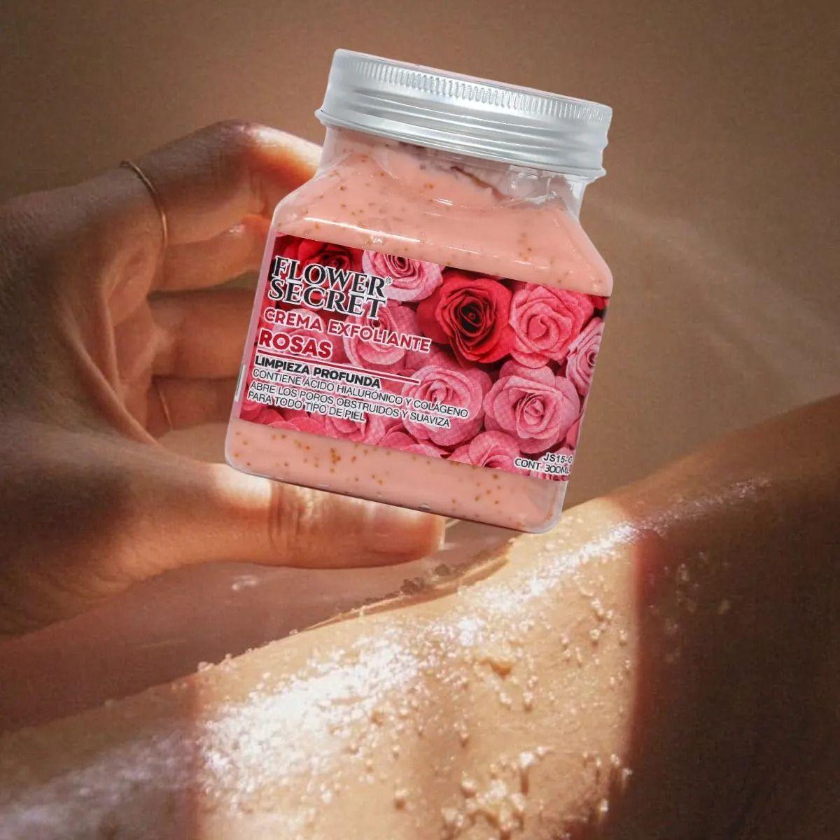 Set 3 Cremas Exfoliantes Corporal Vitamina C Fresas Lau-5