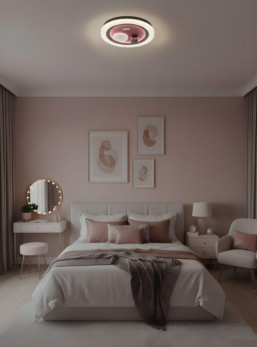 Lámpara Techo LED Decorativa Diseño Encantador Plafón Jhn-7