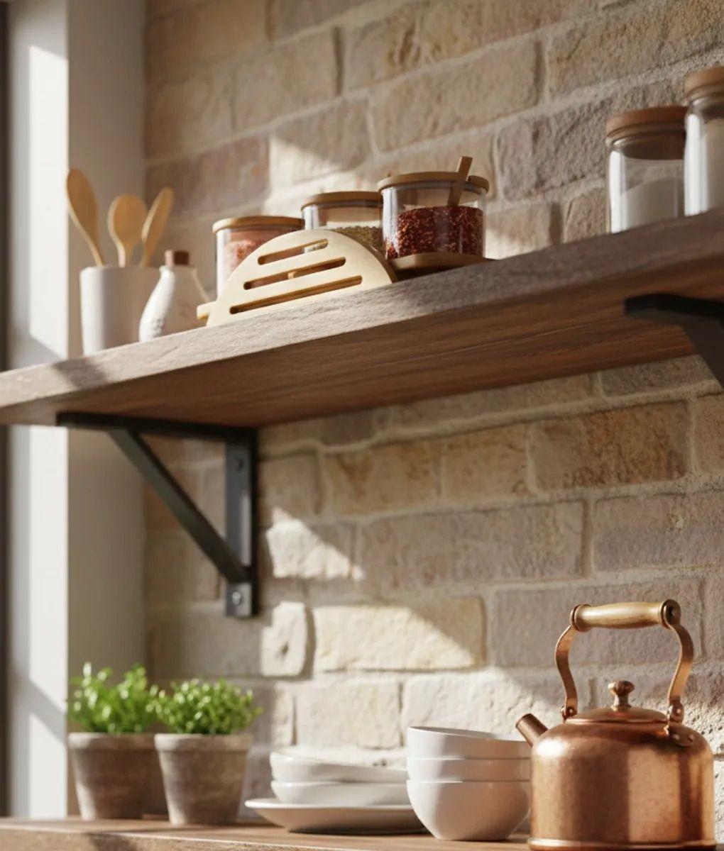 Juego Contenedores Frascos Organización Estilo Natural Jhn-6