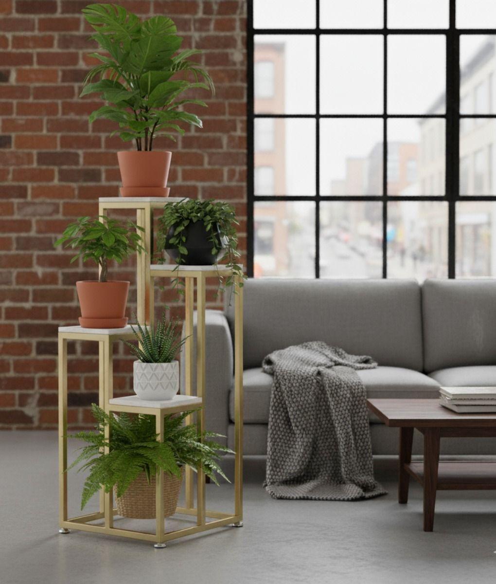 Porta Macetas Soporte Elevado Multifuncional Moderno Jhn-7