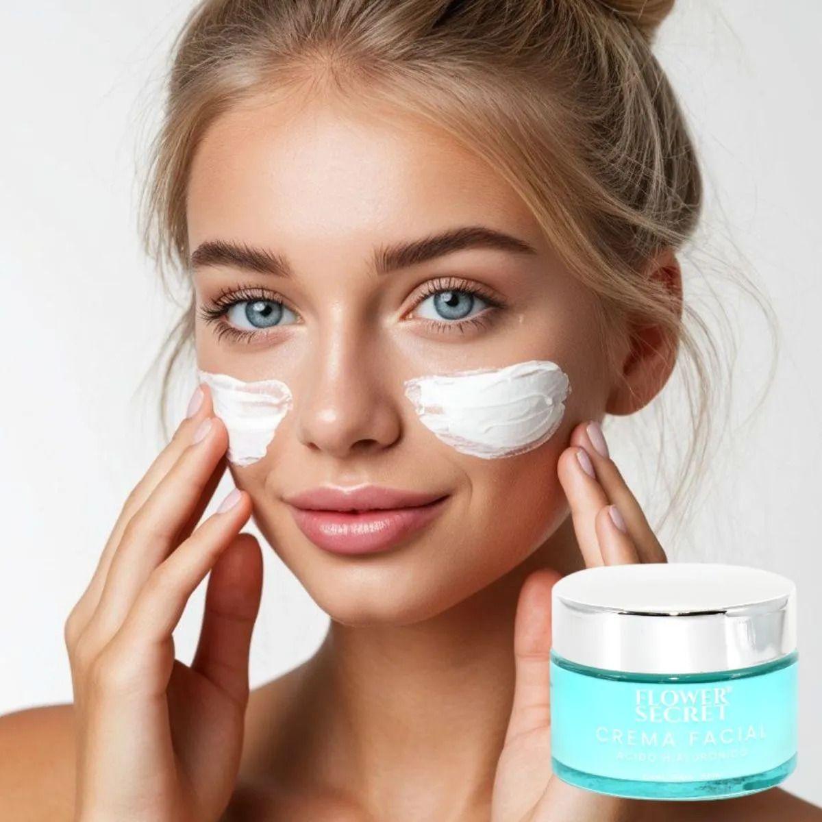 SET 2 CREMA FACIAL ACIDO HIALURONICO REJUVENECE HIDRATA LAU-6