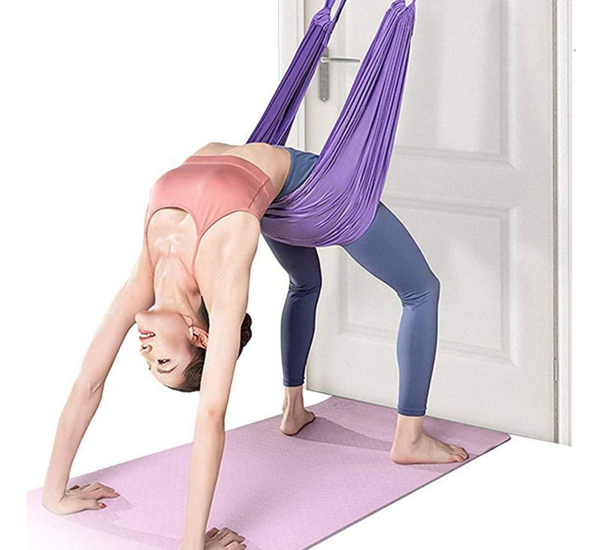 CUERDA DE SUSPENSION YOGA AEREBICO LEXIBILIDAD ENTRENA LAU-4