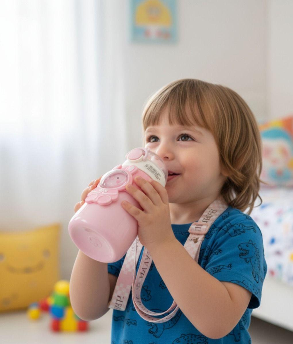 Botella Bebidas Infantil Multifuncional Figuras Jhn-2