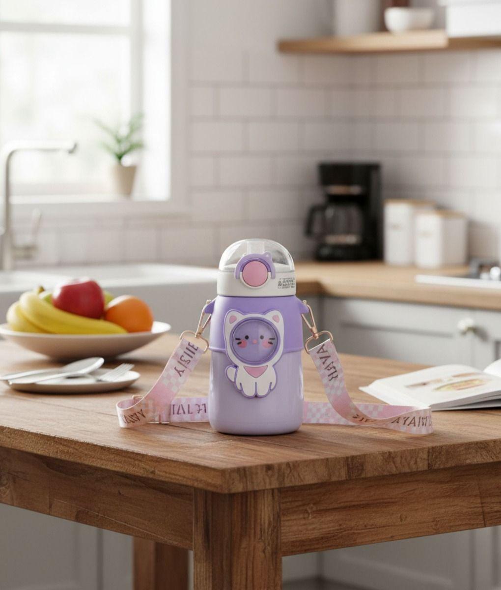 Botella Bebidas Infantil Multifuncional Figuras Jhn-5