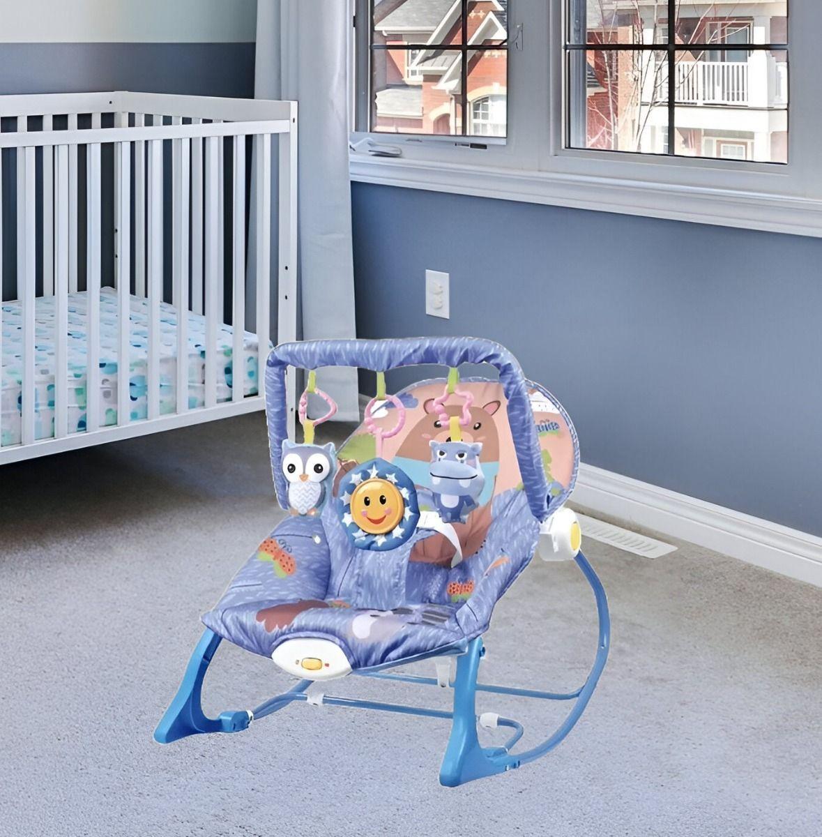 Silla Bebés Columpio Gimnasio Mecedora Musical Plegable Jhn-5