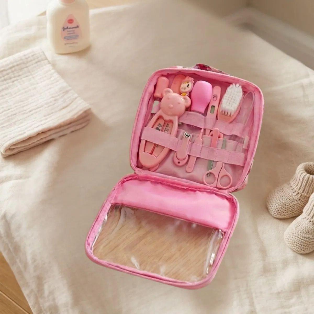 Kit Cuidado Bebé Cortaúñas Termómetro Aspirador Nasal ALJ-9