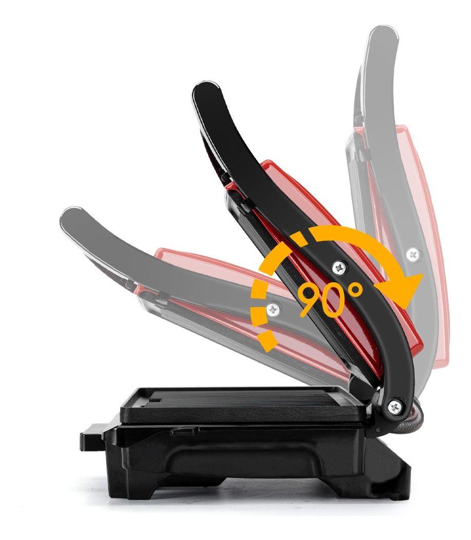 Máquina Panini Grill Parrilla Sandwichera Antiadherente Jhn-5