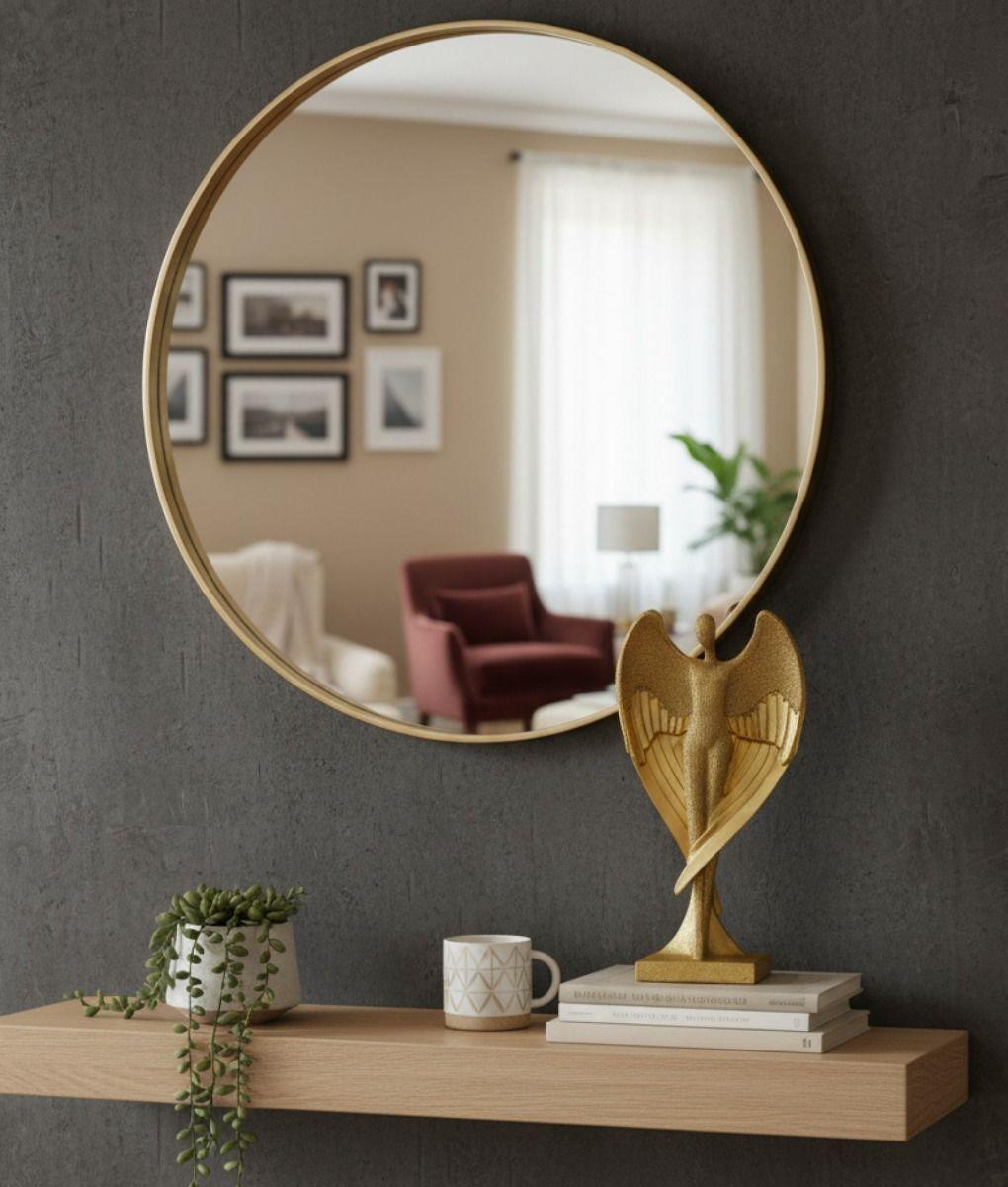 Estatua Decorativa Figura Ángel Alas Desplegadas Adorno Jhn-6