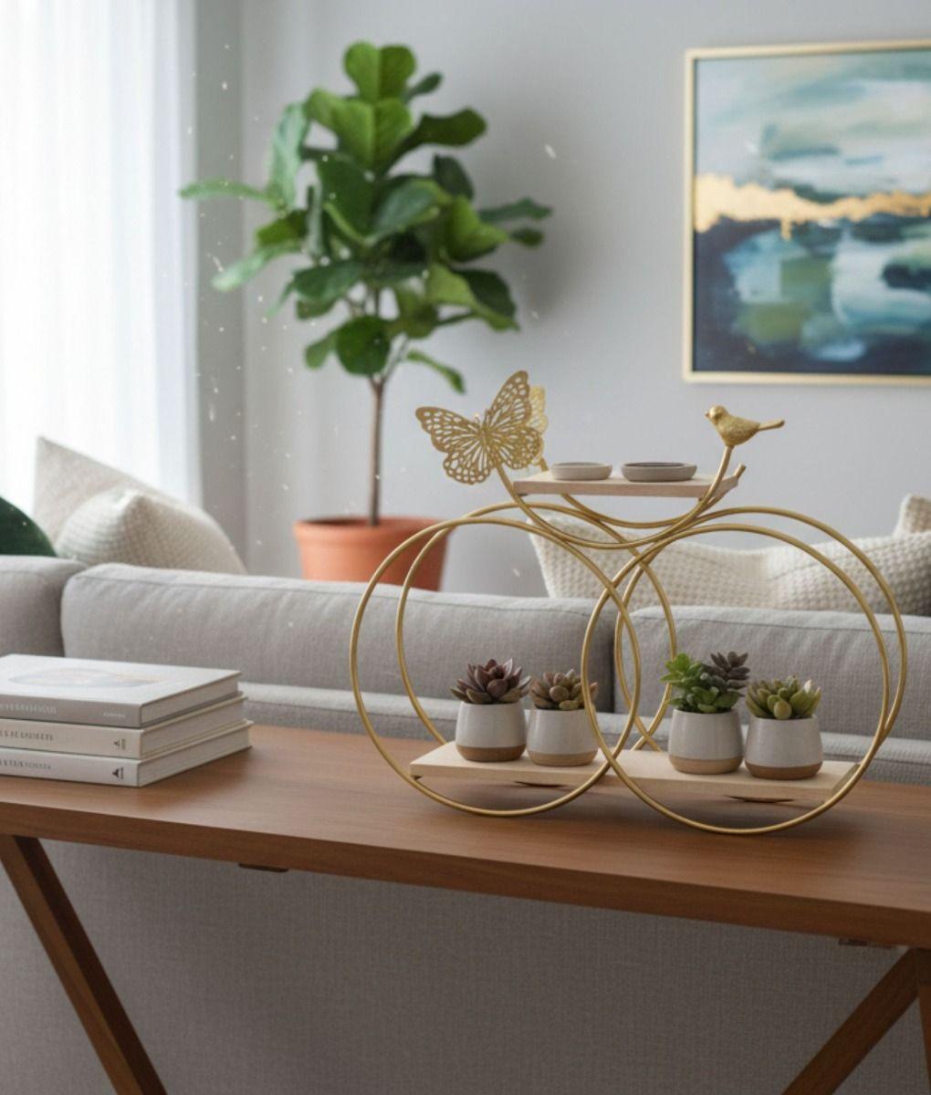 Porta Macetas Soporte Decorativo Adorno Multifuncional Jhn-7