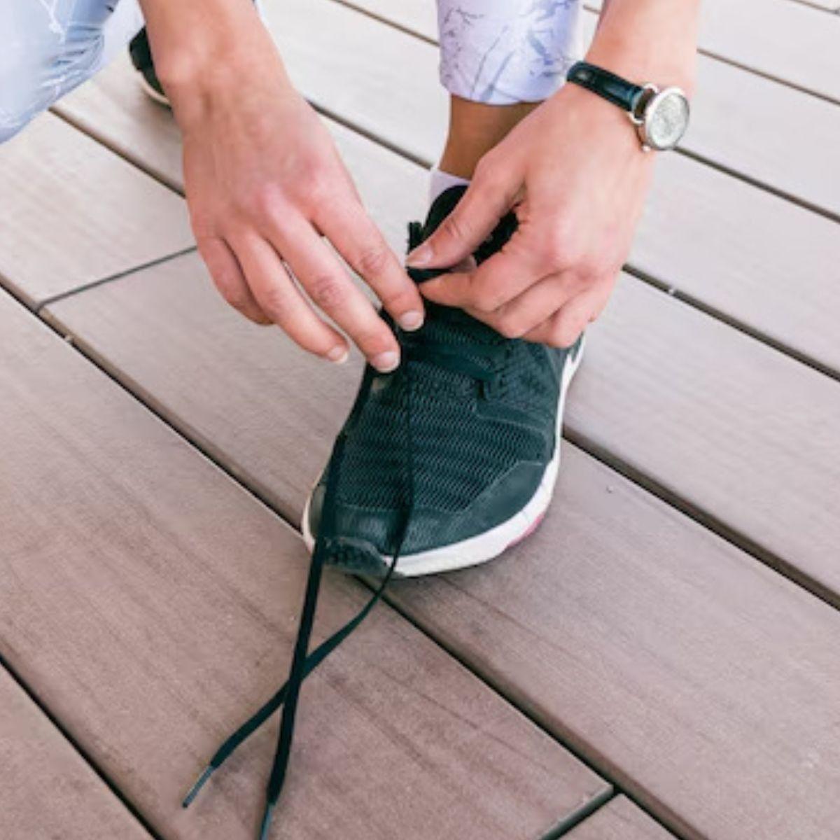 SET 10 CORDONES PLANOS PARA ZAPATILLAS DEPORTE NEGROS LAU-2