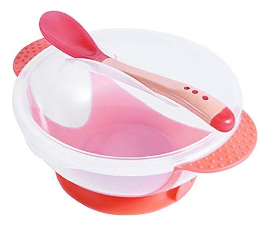 5 SET ALIMENTACION PLATO COMIDA INFANTIL CUCHARA BEBE LAU-3