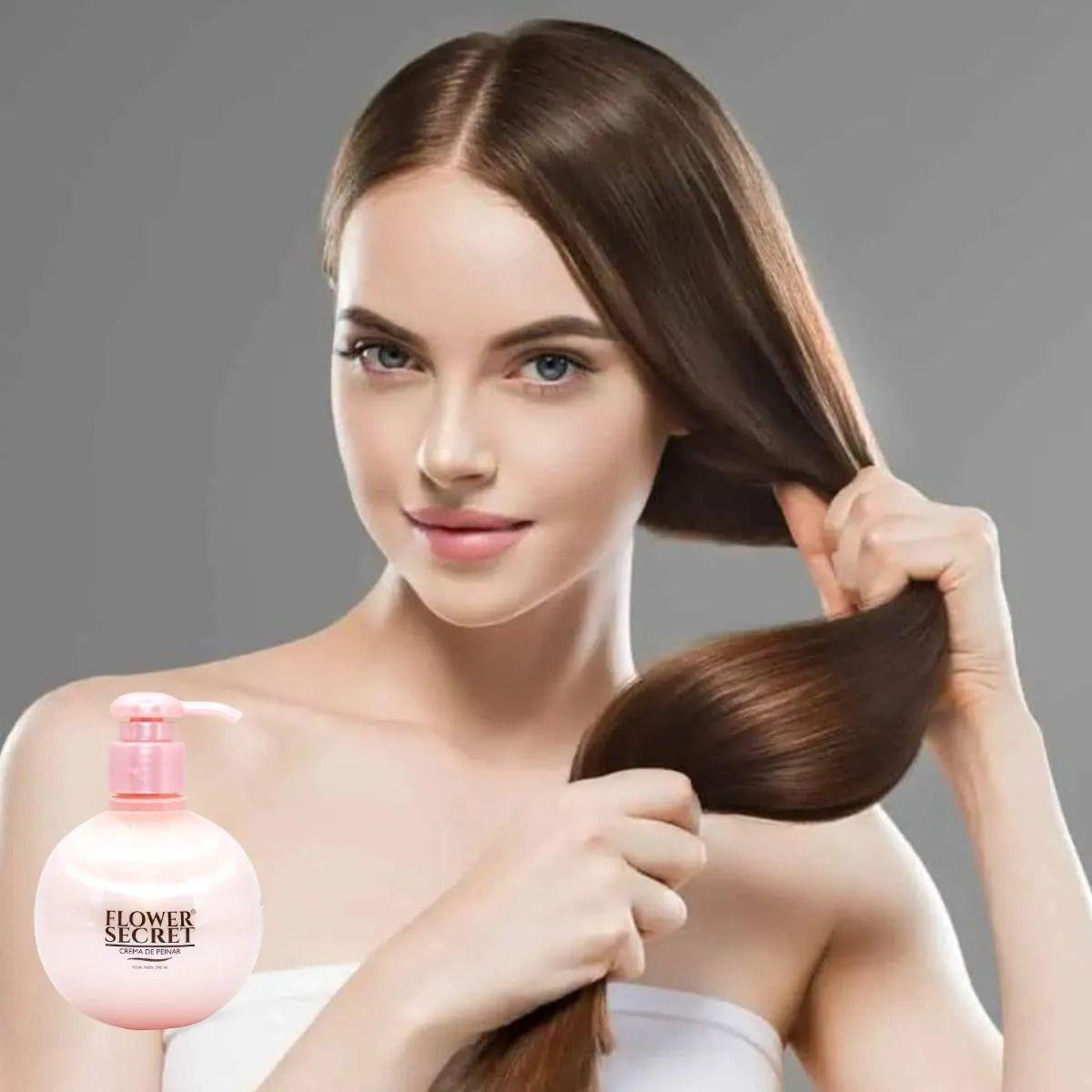 SET 6 CREMAS DE PEINAR COLOR ROSADO NUTRICION CABELLO LAU-6