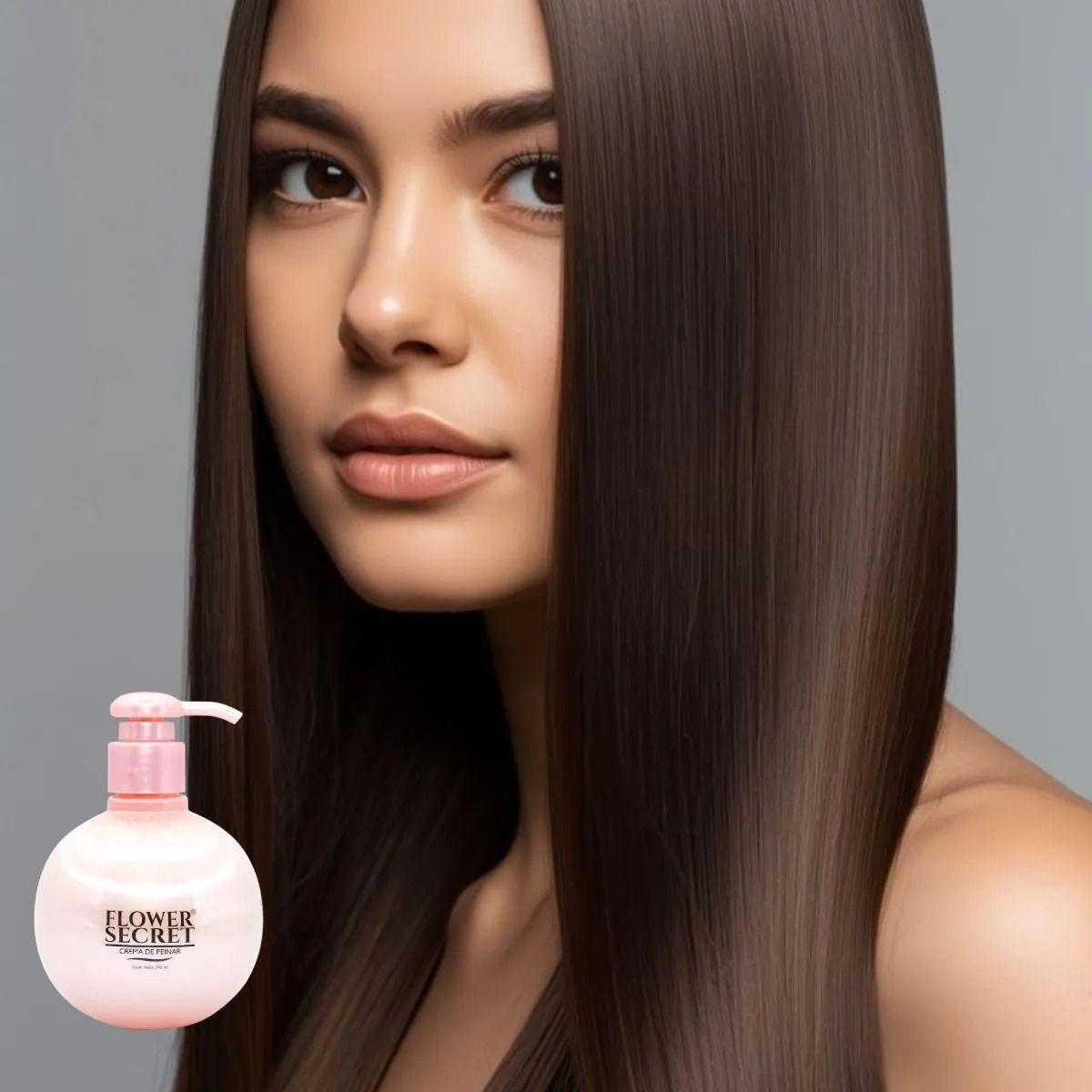 SET 6 CREMAS DE PEINAR COLOR ROSADO NUTRICION CABELLO LAU-7