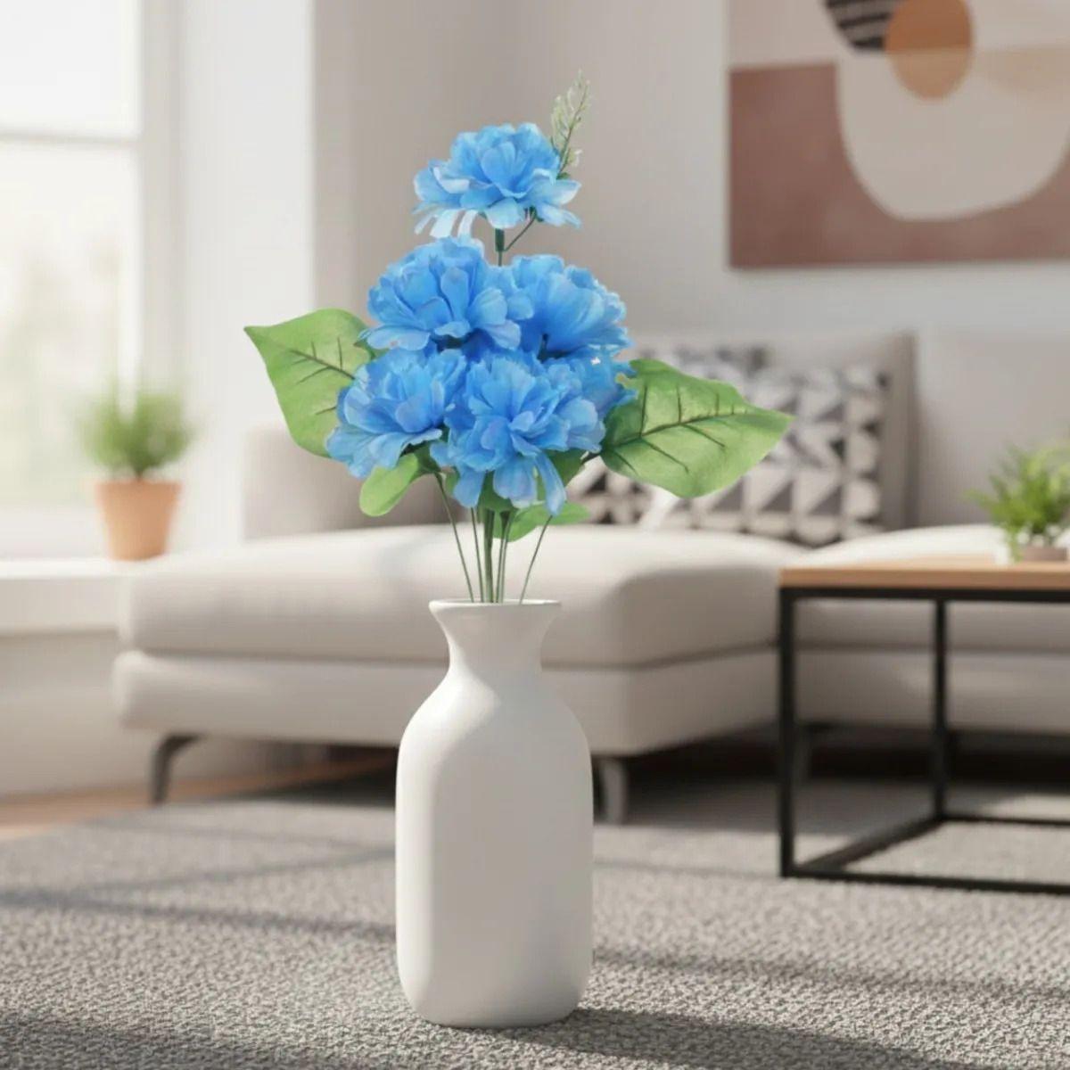 Set 4 Ramo Flores Artificiales Diseño Realista Adorno Jhn-8