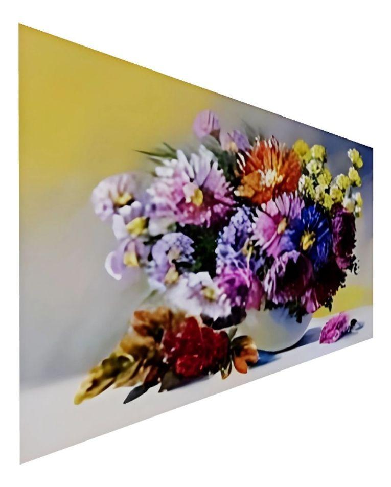 Cuadro Decorativo Arreglo Floral Equilibrio Hogar Jhn-9