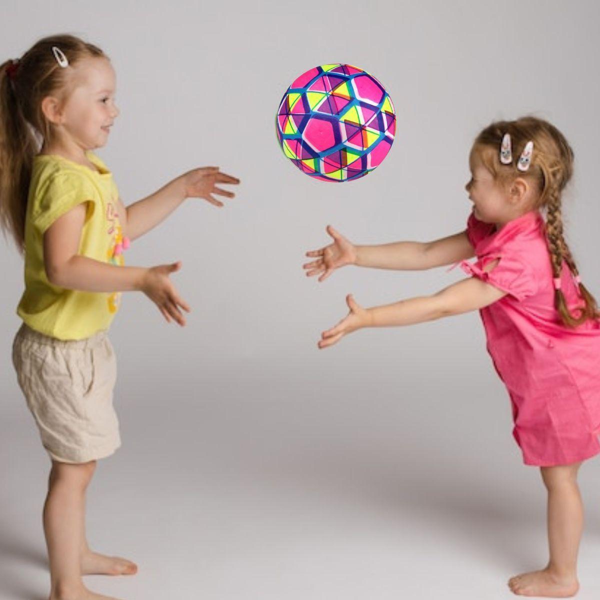 Set 8 Pelota Inflable Goma Resistente Divertida Versátil Jhn-4