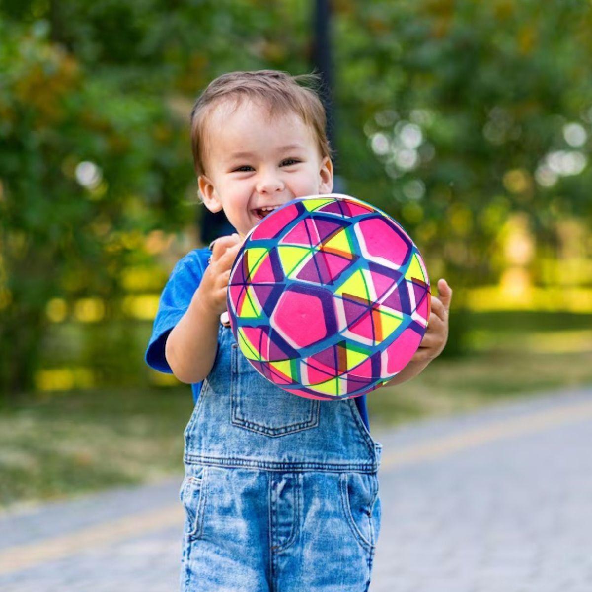 Set 8 Pelota Inflable Goma Resistente Divertida Versátil Jhn-5