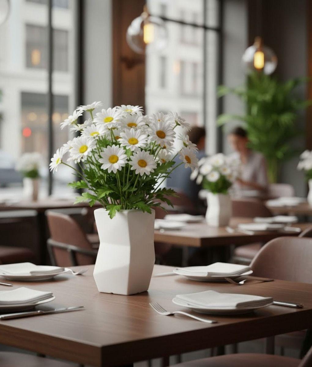 Florero Decorativo Jarrón Silueta Escultural Moderno Jhn-3