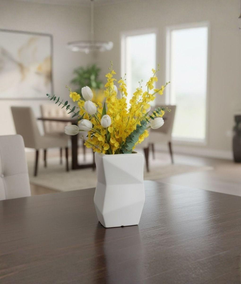 Florero Decorativo Jarrón Silueta Escultural Moderno Jhn-9