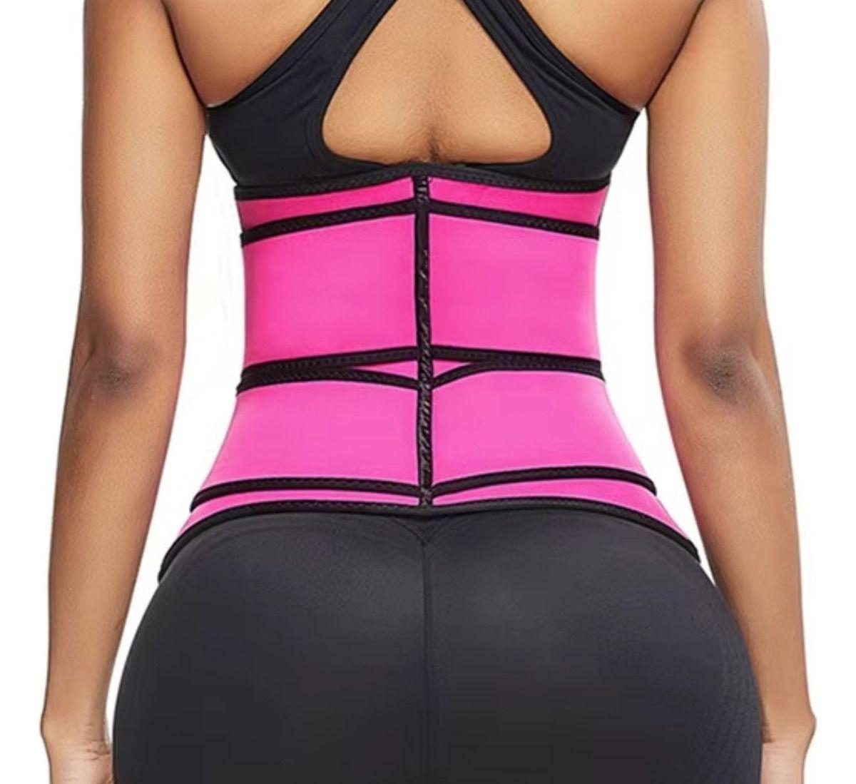 SET 2 FAJAS REDUCTORA MOLDEADORA NEOPRENO SOPORTE LUMBAR LAU-5