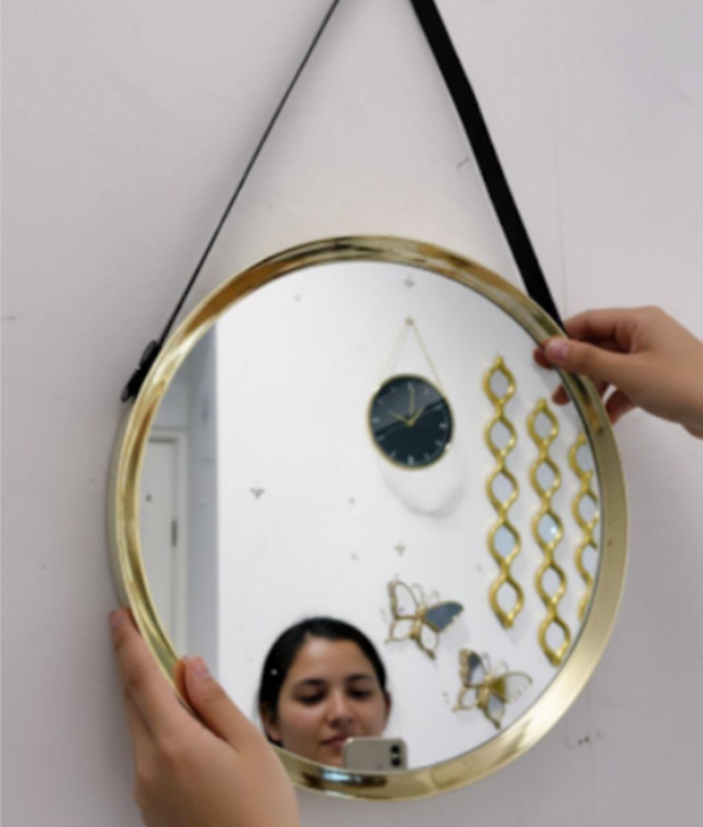 Espejo Pared Decorativo Moderno Redondo Hogar Jhn-5