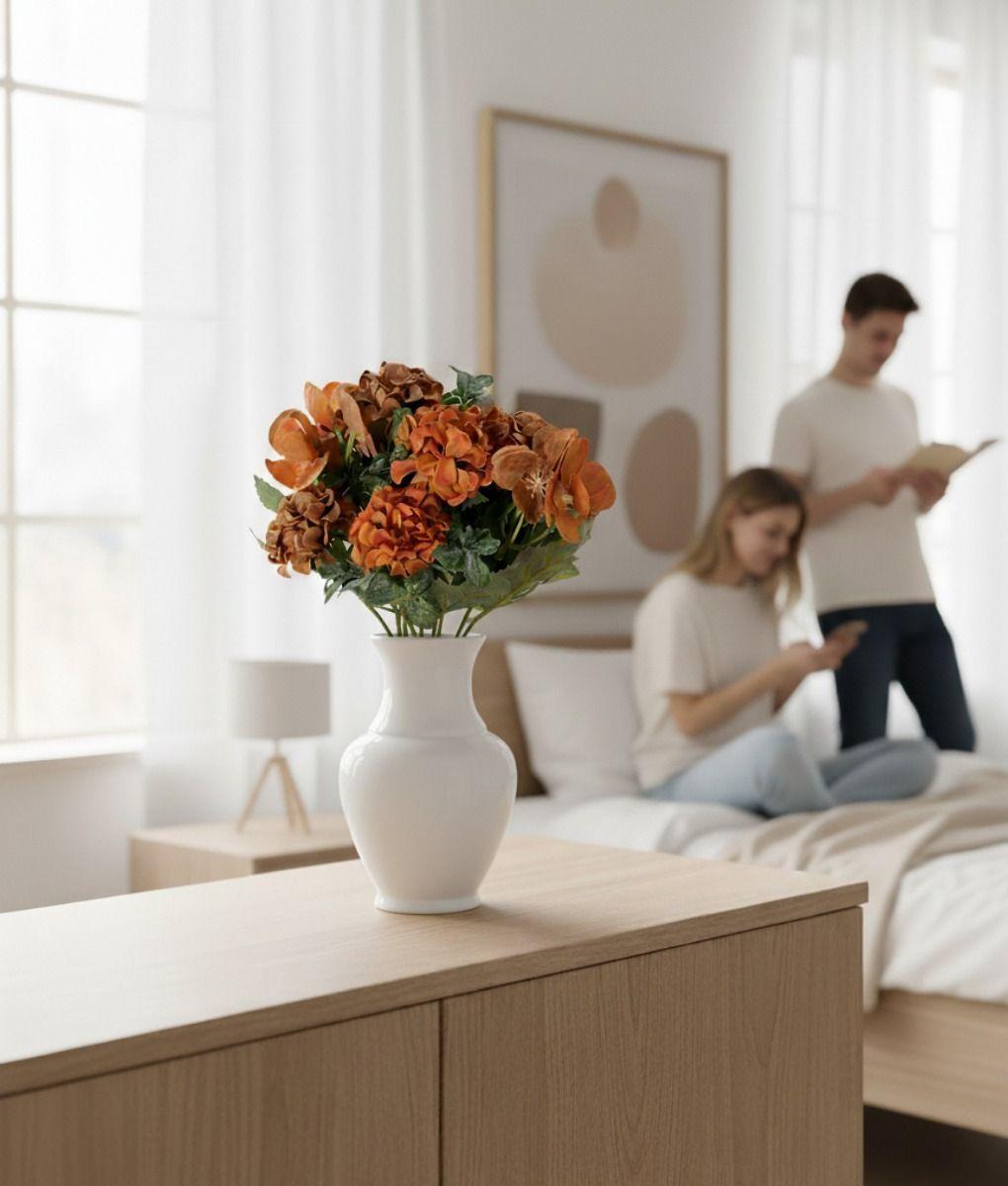 Set 4 Ramo Flores Artificiales Decoración Hogar Adorno Jhn-3