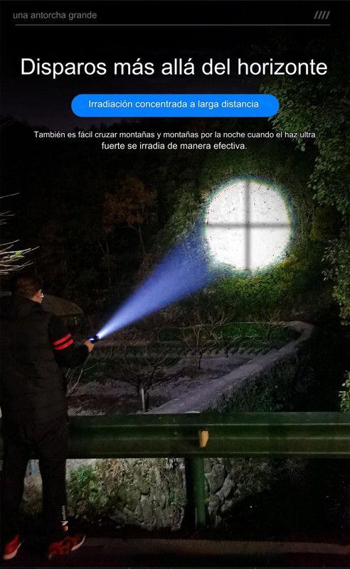 Linterna Alta Potencia Led Portatil Exteriores Lau-3