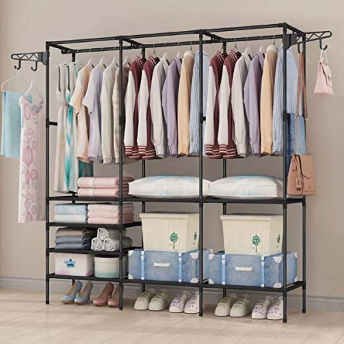 ORGANIZADOR DE ROPA VARILLAS PARA COLGAR MULTIFUNCION LAU-4