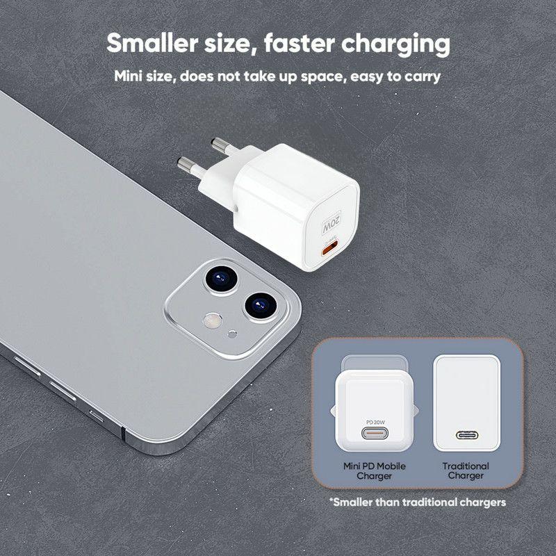 Cargador Adaptador Corriente USB-C Carga Rapida Lau-5