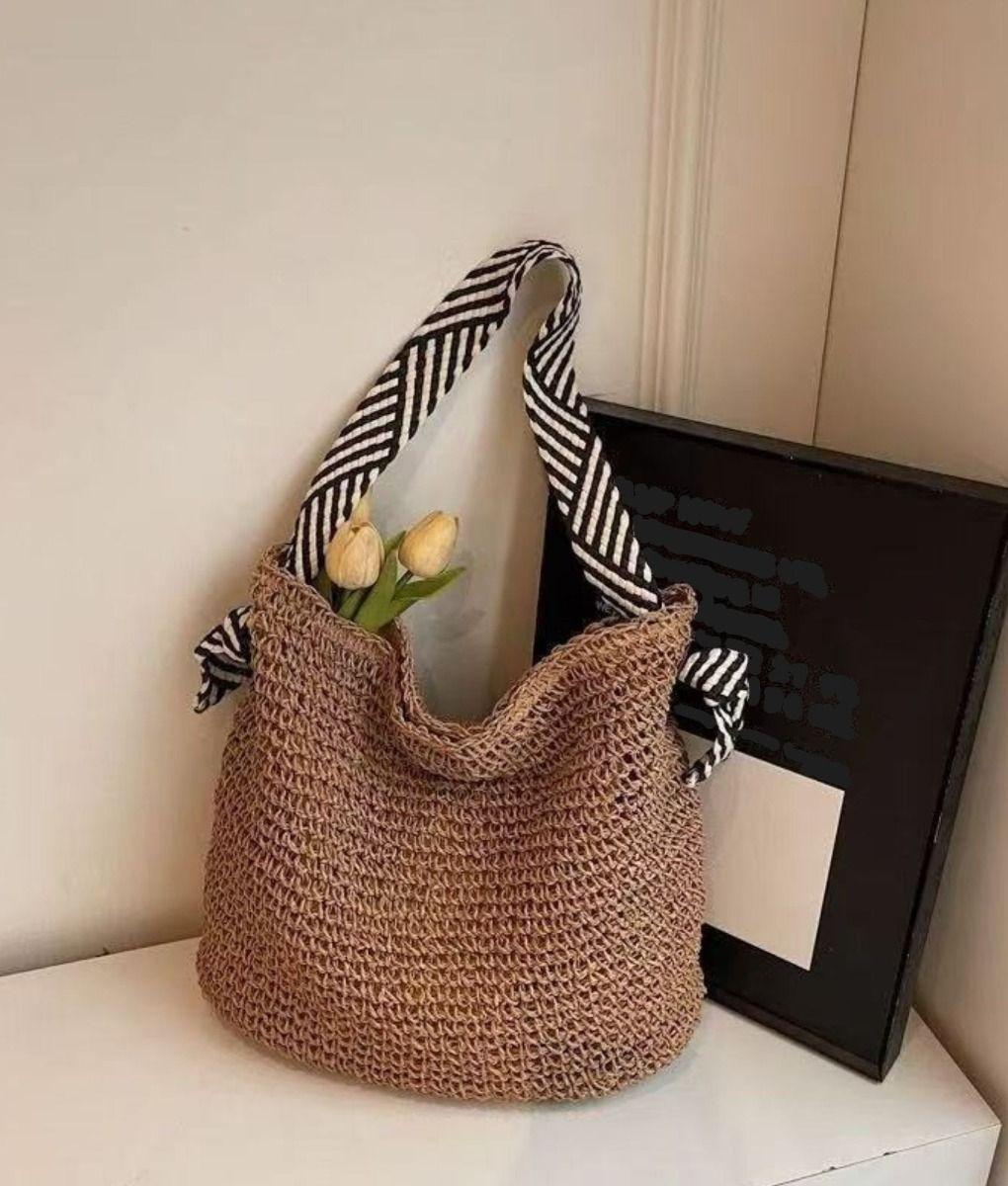 Cartera Bolso Casual Asas Diseño Contraste Moderno Jhn-7