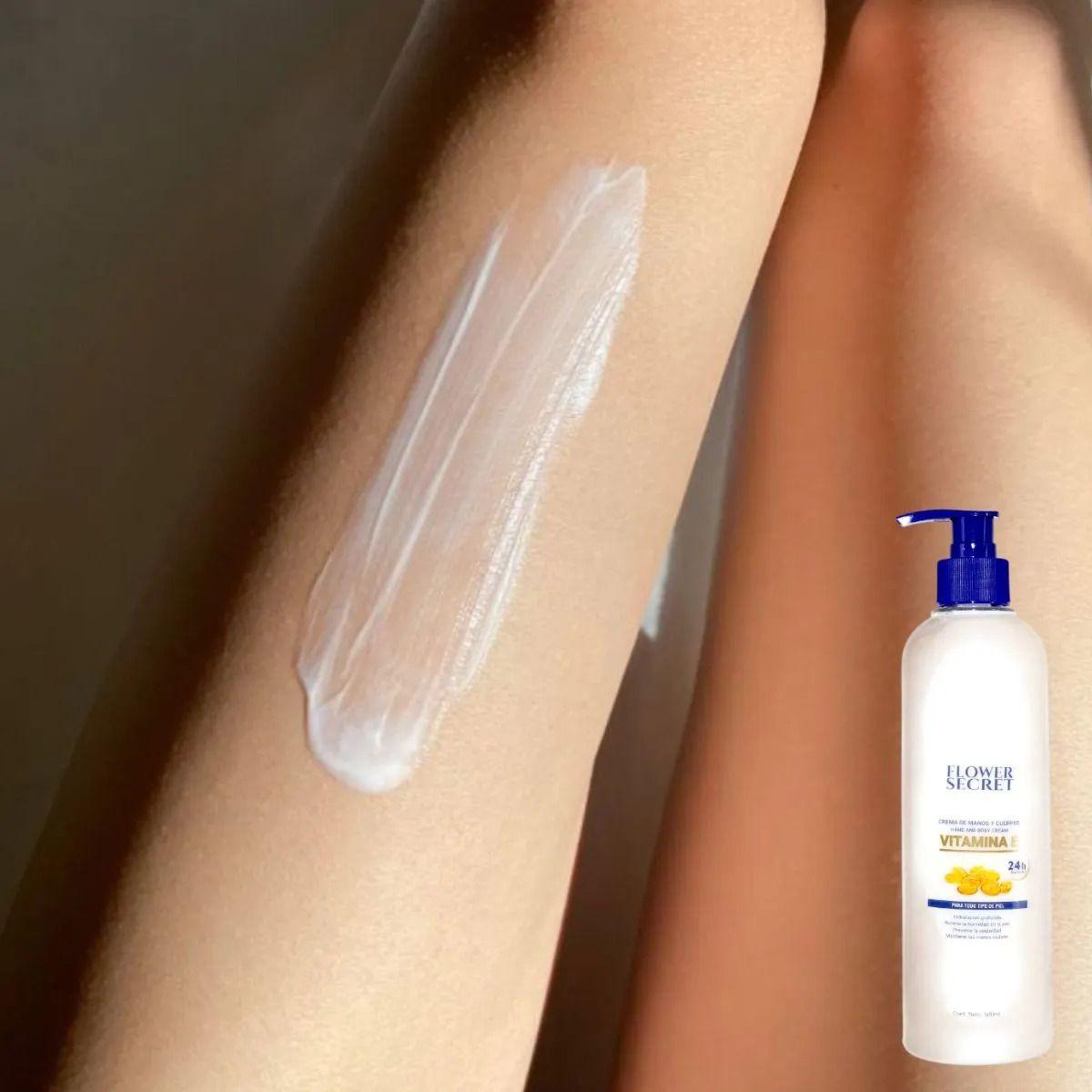 Set 3 Crema Hidratante Corporal Manos Vitamina E Nutre Lau-3