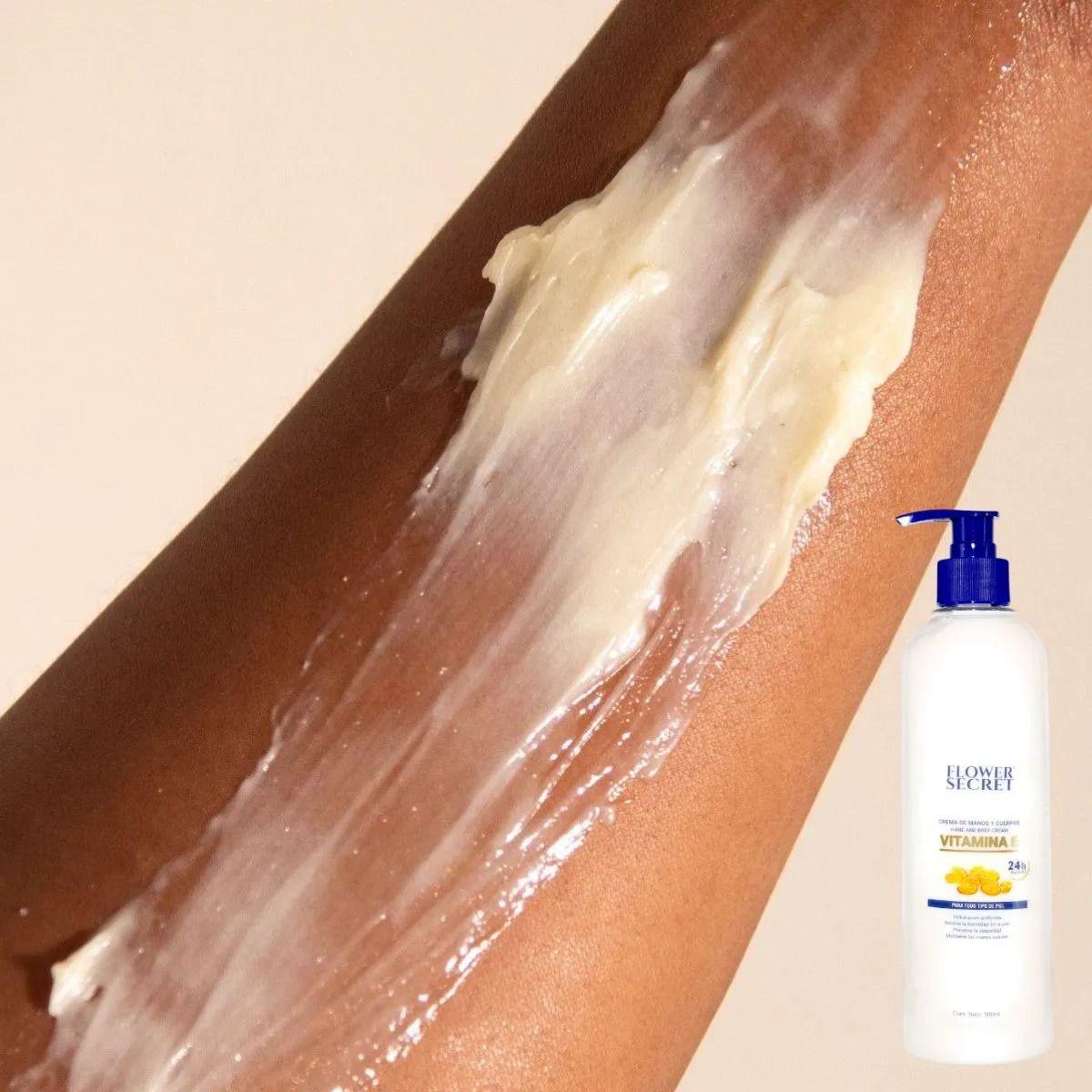 Set 3 Crema Hidratante Corporal Manos Vitamina E Nutre Lau-4