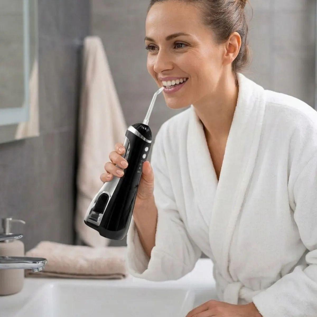 Irrigador Dental Portatil Limpieza Profunda Bucal Agua ALJ-4
