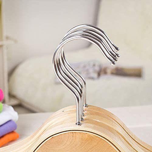 Set 20 Perchas Antideslizante Giratorio Lisa Redondas Lau-1