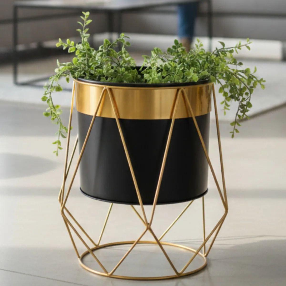 Macetero Decorativo Soporte Estilo Nórdico Moderno Jhn-2