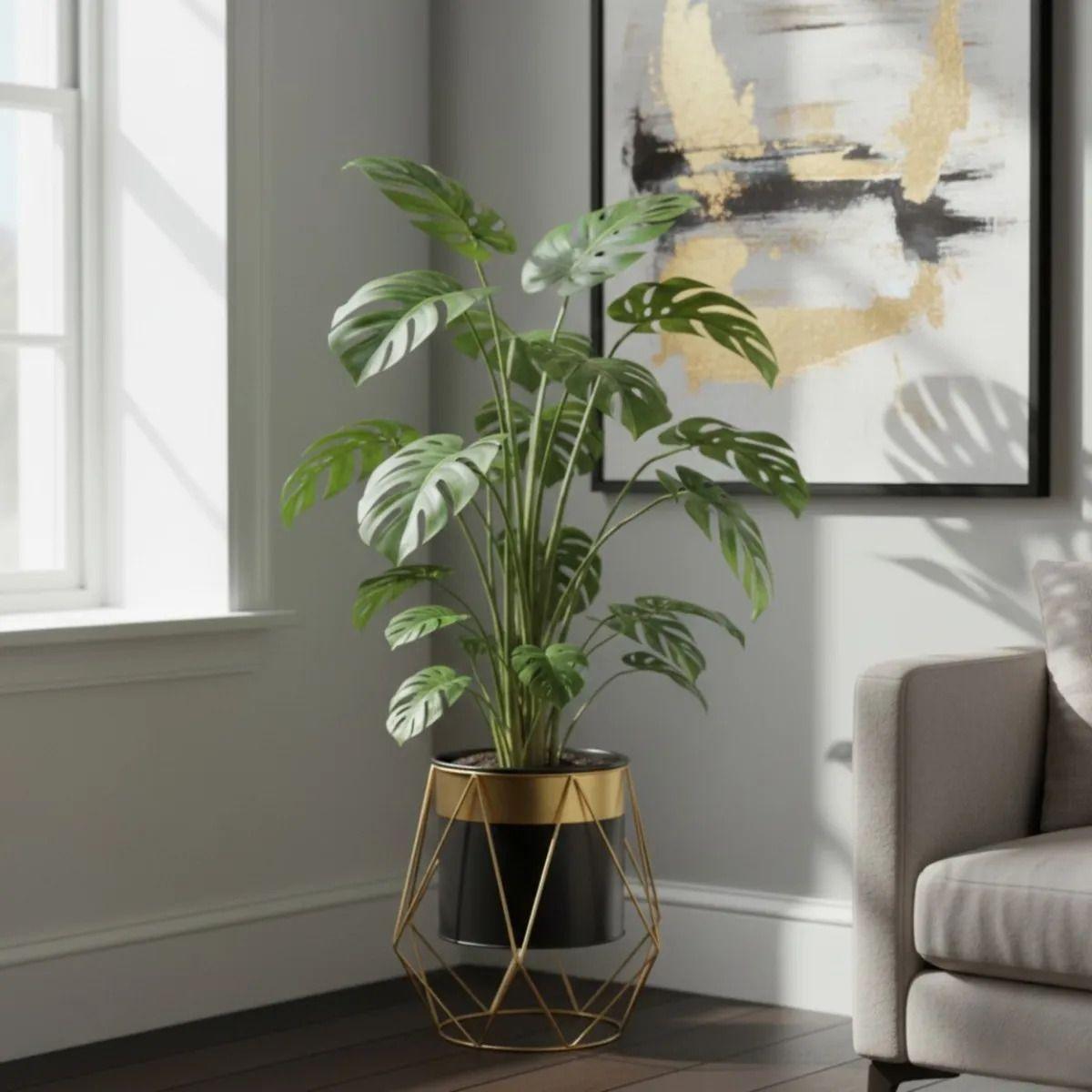 Macetero Decorativo Soporte Estilo Nórdico Moderno Jhn-6