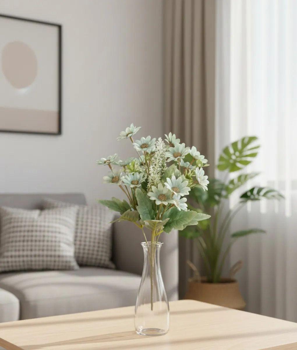 Set 5 Ramo Flores Silvestres Artificiales Decorativas Jhn-9