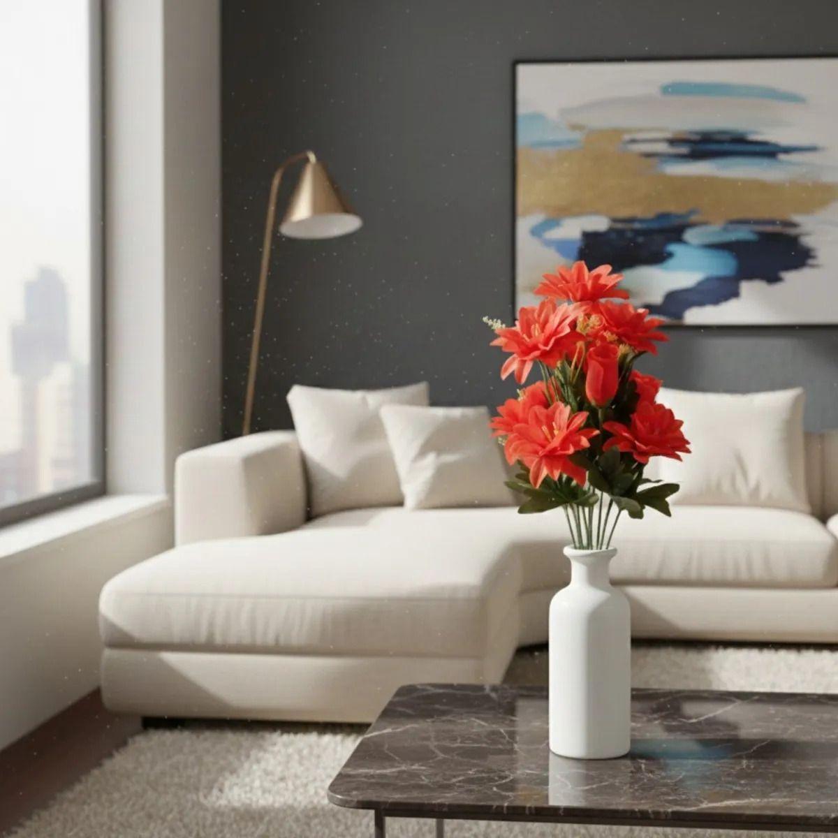 Ramo Floral Decorativo Artificial Ornamental Frescura Jhn-5