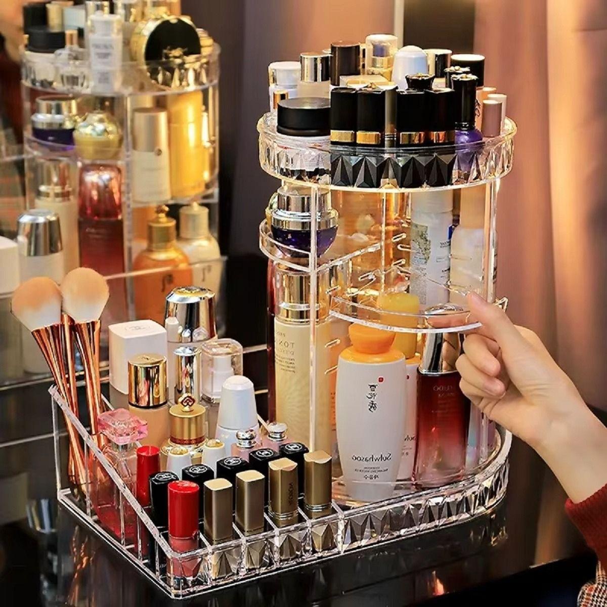 Cosmetiquero Maquillaje Giratorio 360° Tocador Lau-6
